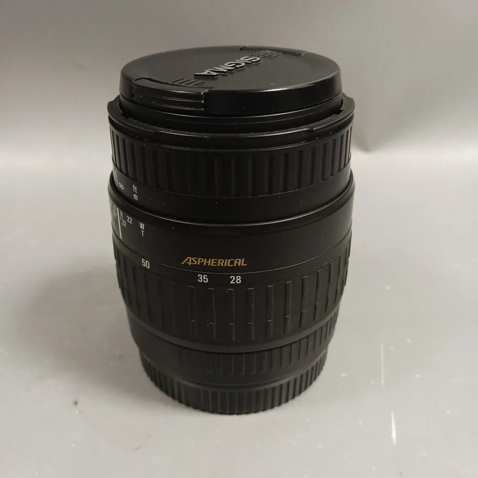 SIGMA 28-80MM ASPHERICAL CAMERA LENS