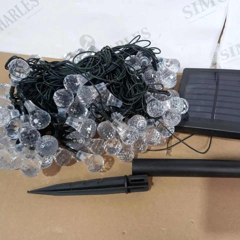 SOLAR STRINGLIGHTS - ULTRA 100 ORB RRP £32.99