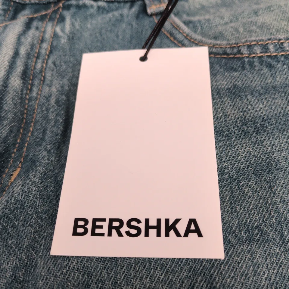 BERSHKA WIDE BALLOON JEANS UK 12 WITH TAGS