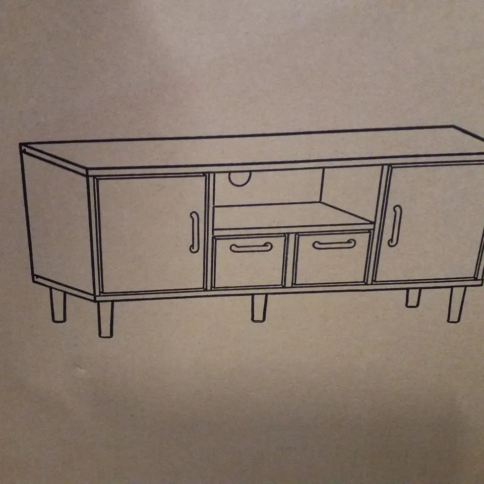 BOXED DELTA LARGE TV UNIT 