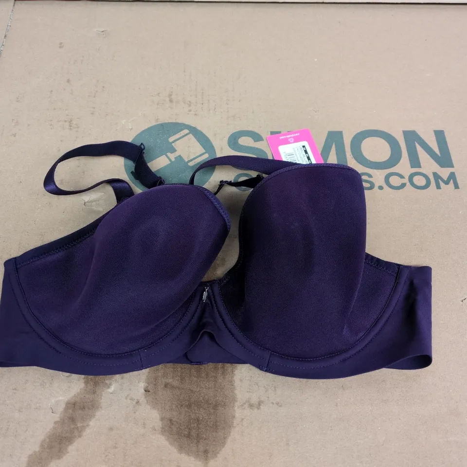 CURVY KATE SMOOTHIE SPACER MOULDED T-SHIRT PLUNGE BRA PURPLE SIZE 36DD