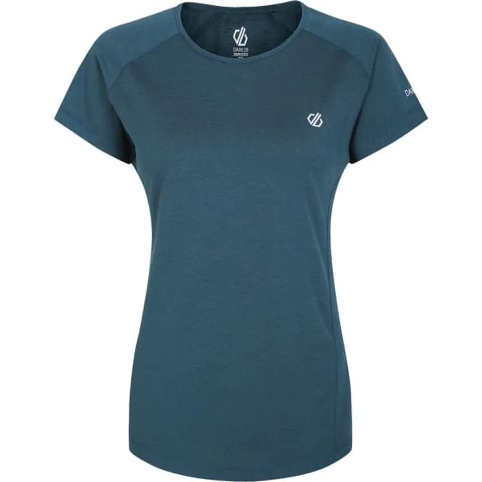 BRAND NEW DARE 2B WOMENS CORRAL TEE SHIRT MOONLIGHT DENIM MARL SIZE 8