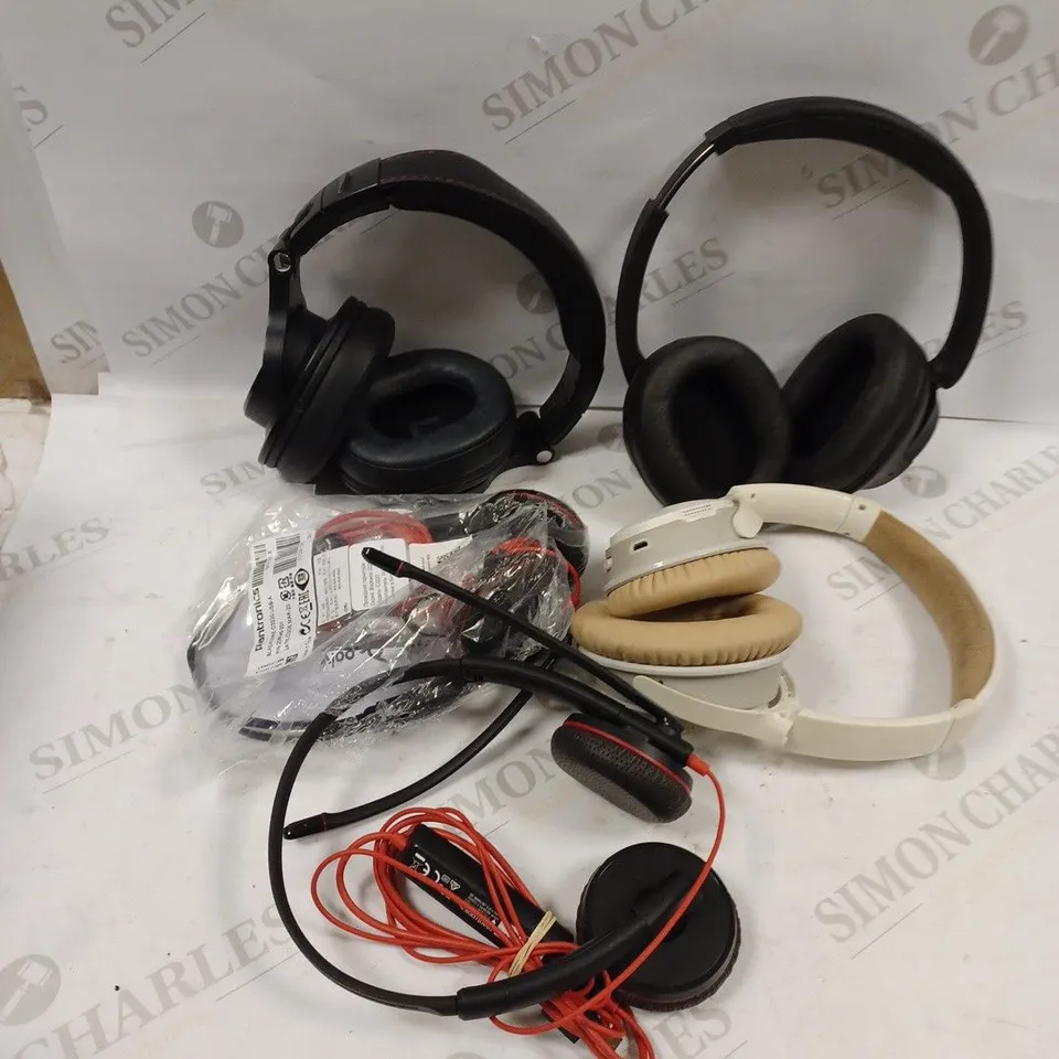 BOX TO CONTAIN APPROX. 10 X ASSORTED AUDIO PRODUCTS. INCLUDES HEADPHONE & EARPHONES. BRANDS VARY 