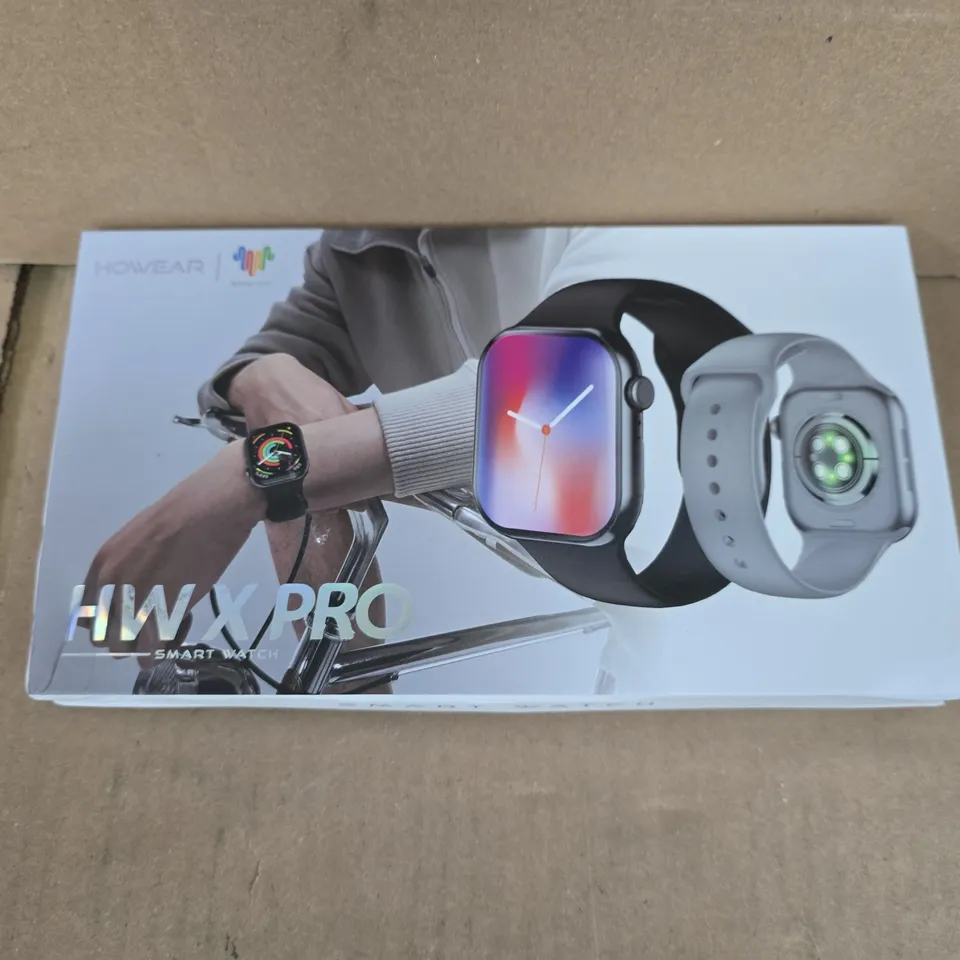 HOWEAR HW X PRO SMART WATCH – BLACK STRAP (BOXED)