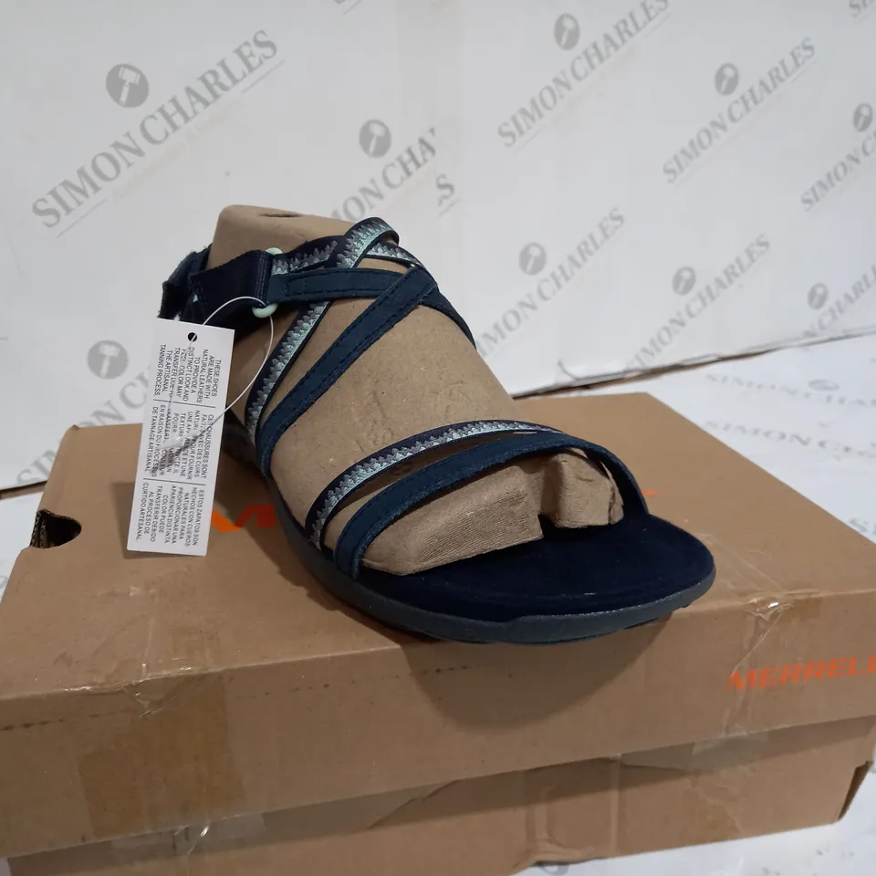 MERRELL WOMENS TERRAN 3 CUSH LATTICE SANDALS - SIZE UK 6