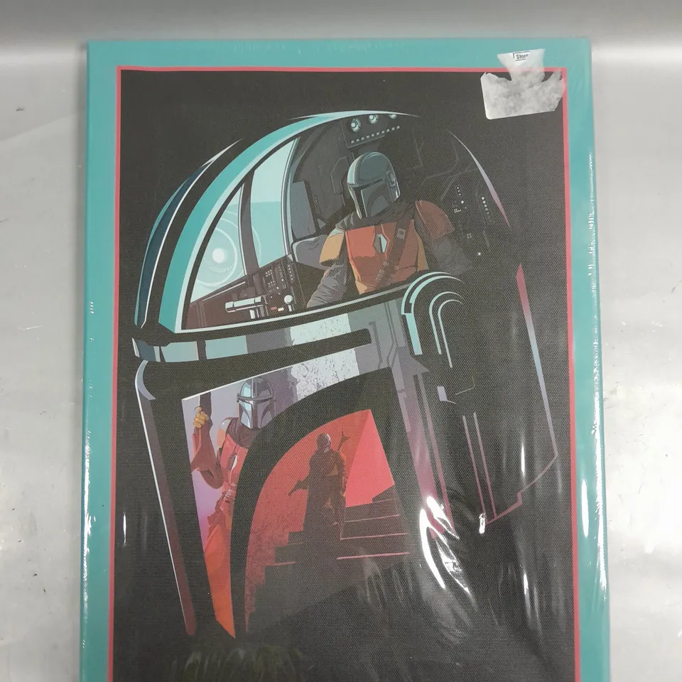 THE MANDALORIAN CANVAS PRINT 