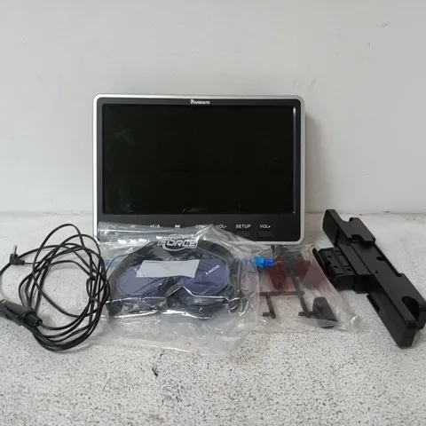 12" SUCTION DRIVE IPS SCREEN CAR HEADREST DVD PLAYER