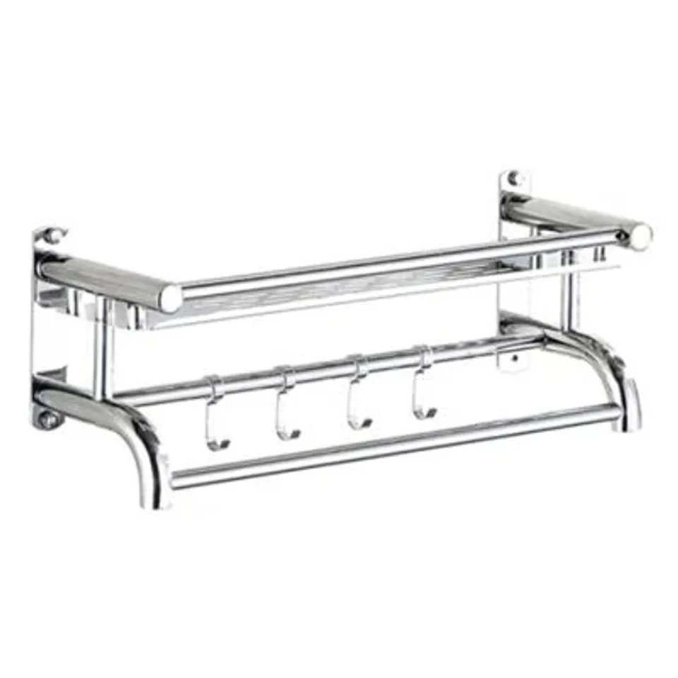 BOXED DEIHL STAINLESS  STEEL WALL MOUNTED REQUIRED BATHROOM SHELVES
