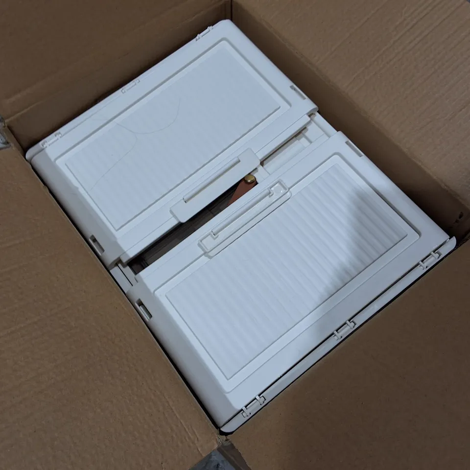 PALLET OF ASSORTED HOUSEHOLD ITEMS TO INCLUDE JAY-BE FOLDING BED, STORAGE TUBS AND VIBRATION PAD