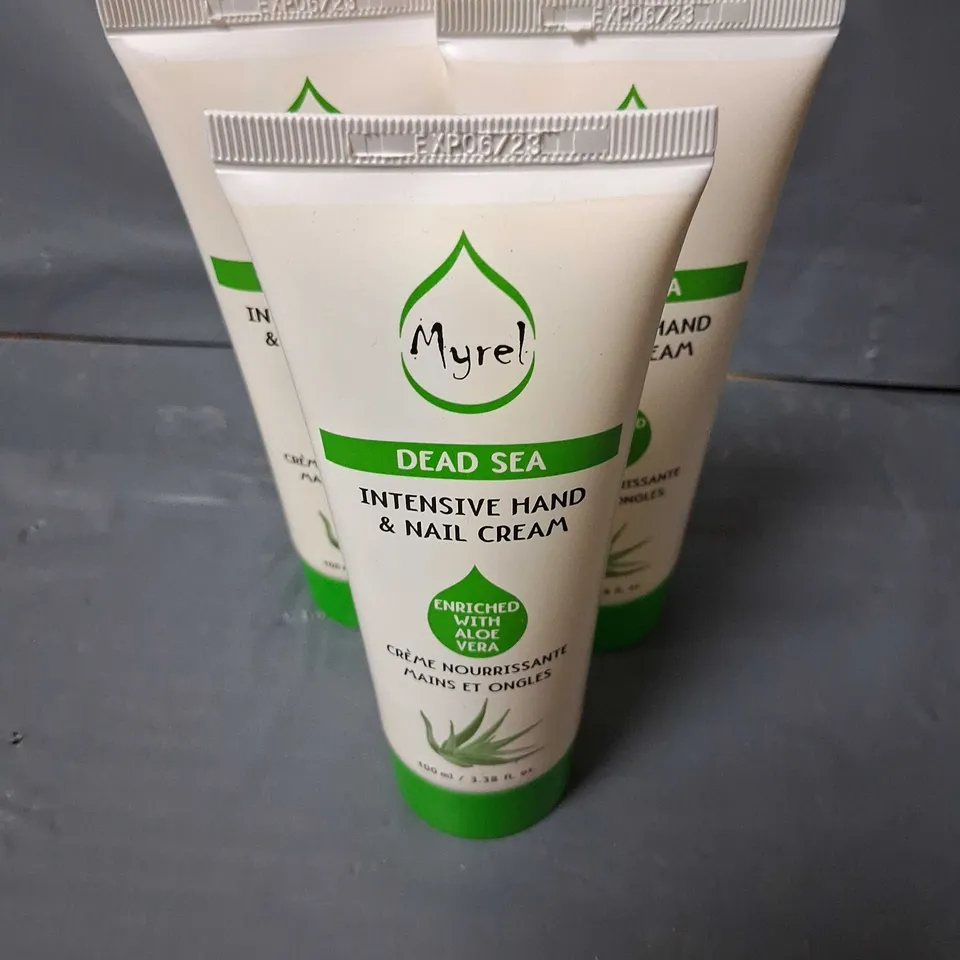 APPROXIMATELY 70 MYREL DEAD SEA INTENSIVE HAND AND NAIL CREAM 100ML