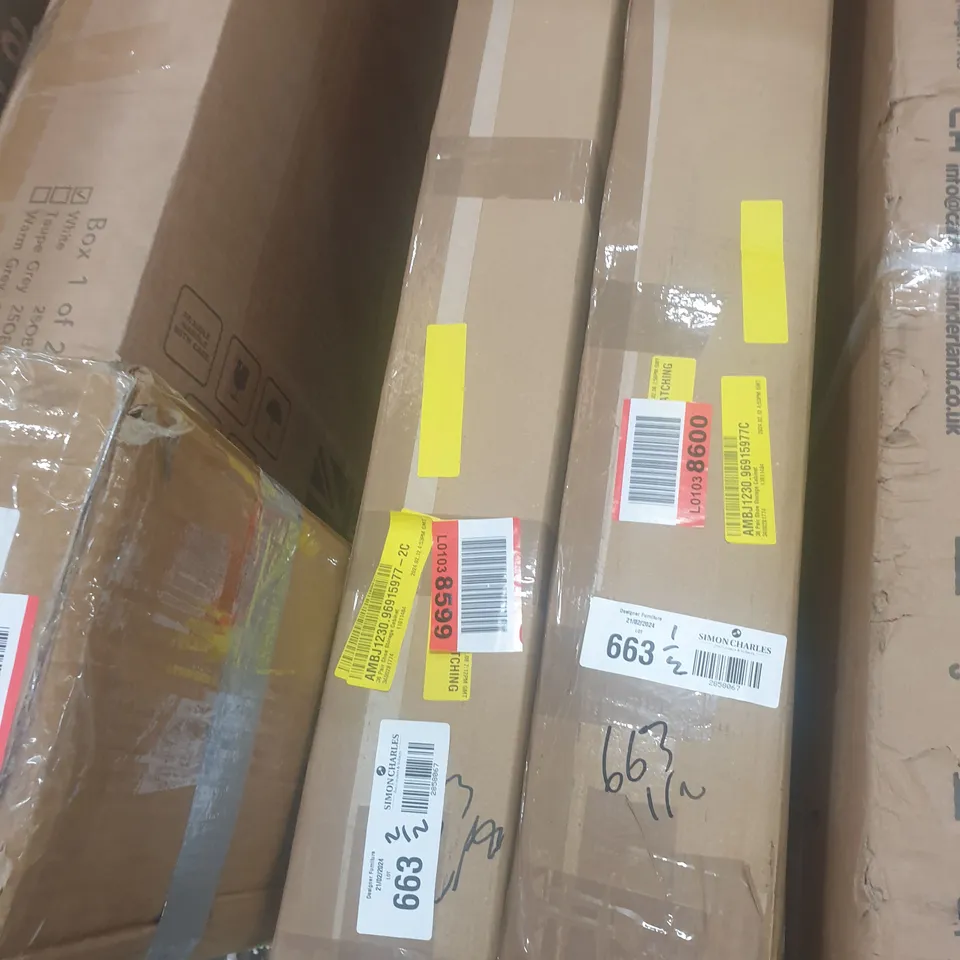 BOXED 36 PAIR SHOE STORAGE CABINET (2 BOXES)