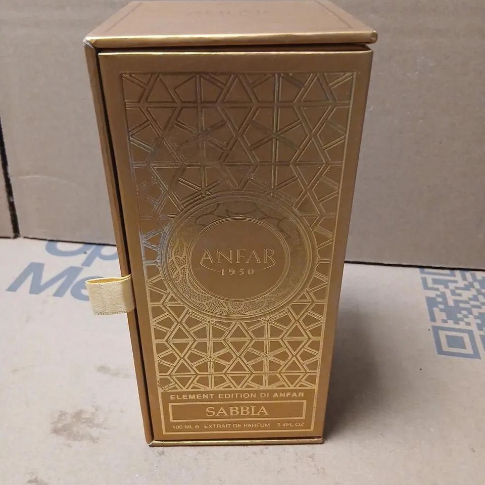 BOXED ANFAR 1950 ELEMENT EDITION DI ANFAR SABBIA EXTRAIT DE PARFUM 100ML