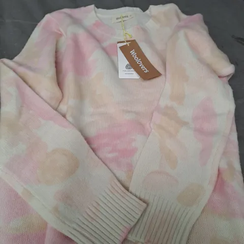 WOOLOVERS ABSTRACT PRINTED JUMPER - M