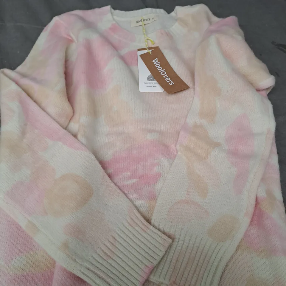 WOOLOVERS ABSTRACT PRINTED JUMPER - M