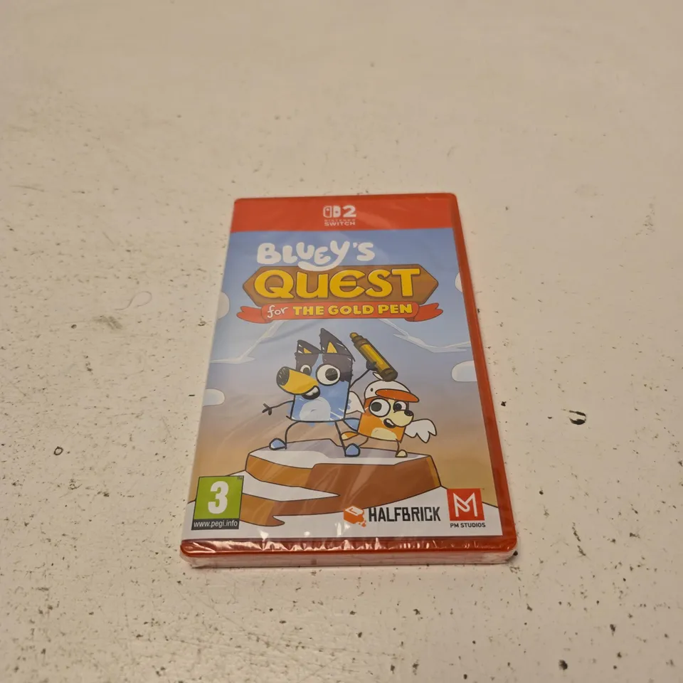 NINTENDO SWITCH 2 BLUEYS QUEST FOR THE GOLD PEN