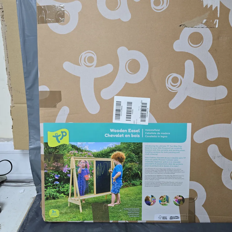 BOXED TP 2-WAY WOODEN EASEL ( 1BOX)