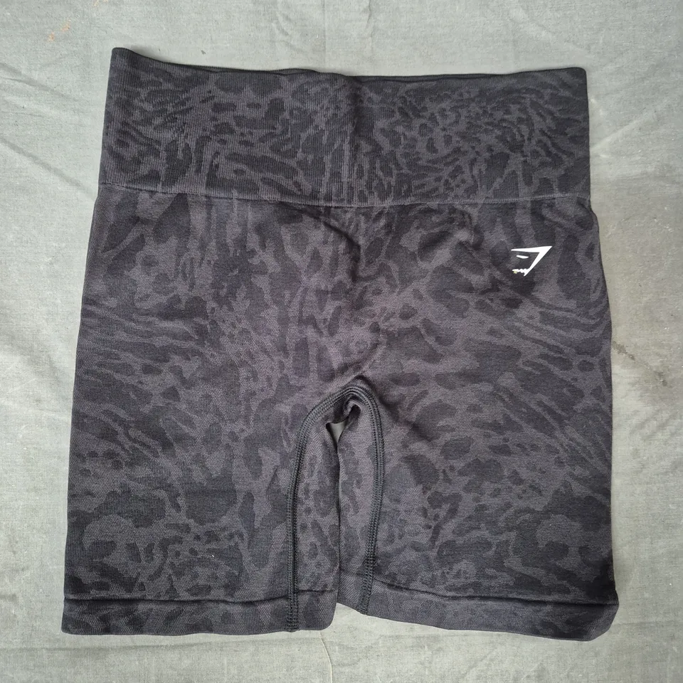 GYM SHARK ADAPT SAFARI TIGHT SHORTS SIZE MEDIUM