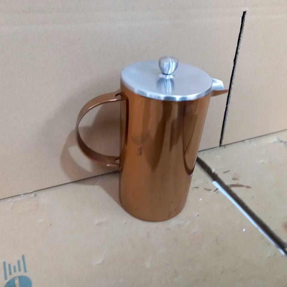 EDITED BY LACAFETIERE DOUBLE WALLED COPPER CAFETIERE