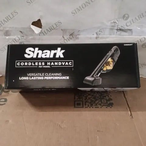 BOXED SHARK CORDLESS HAND VAC ( PET MODEL ) - CH950UKT