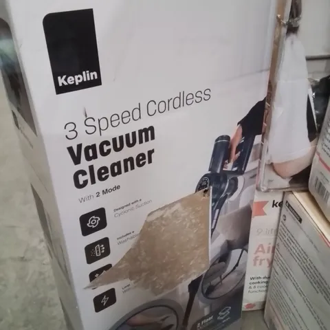 BOXED KEPLIN 3 SPEED CORDLESS VACUUM CLEANER 