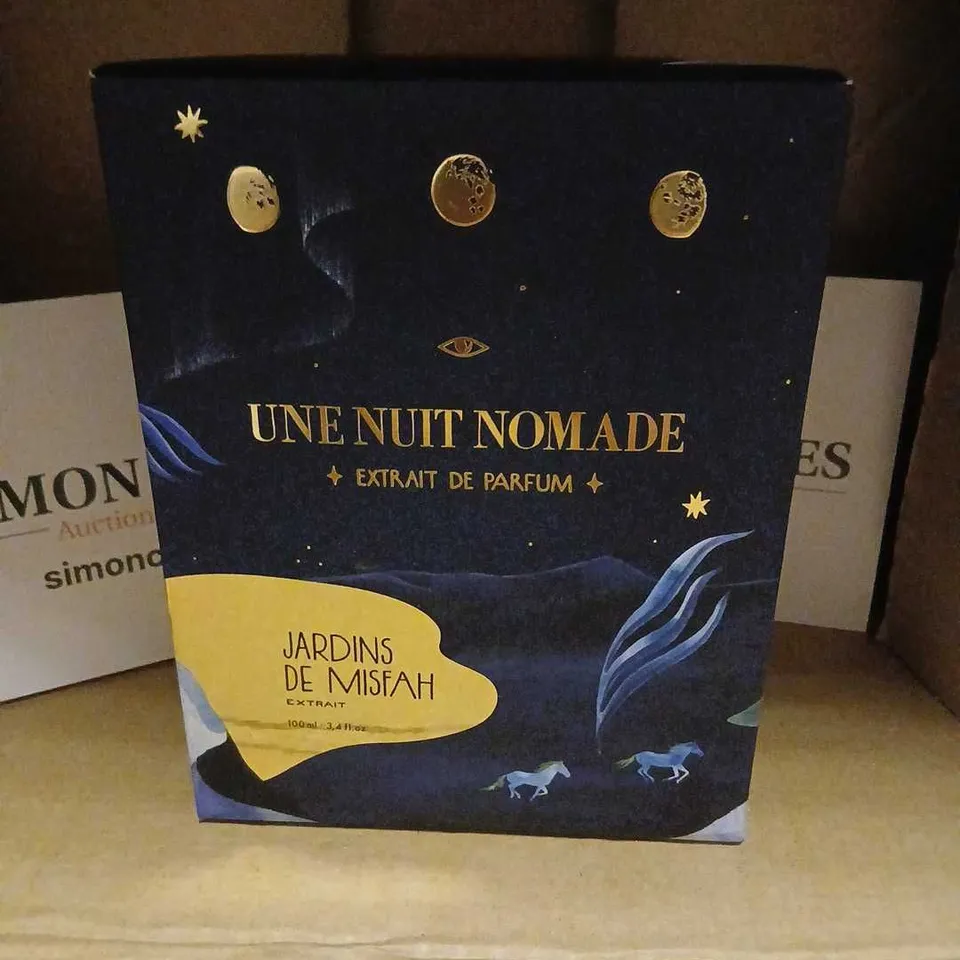 BOXED UNE NUIT NOMADE EXTRAIT DE PARFUM JARDINS DE MISFAH EXTRAIT 100ML