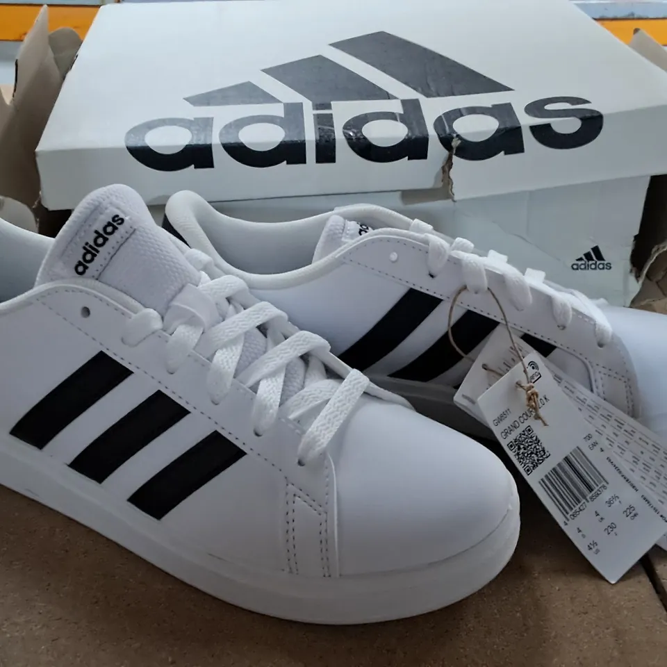 ADIDAS GRAND COURT TRAINERS SIZE 4 