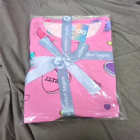 OVERSIZED SLEEP TEE OODIE MADE FROM COMPOSITION: 95% BAMBOO / 5% ELASTANE