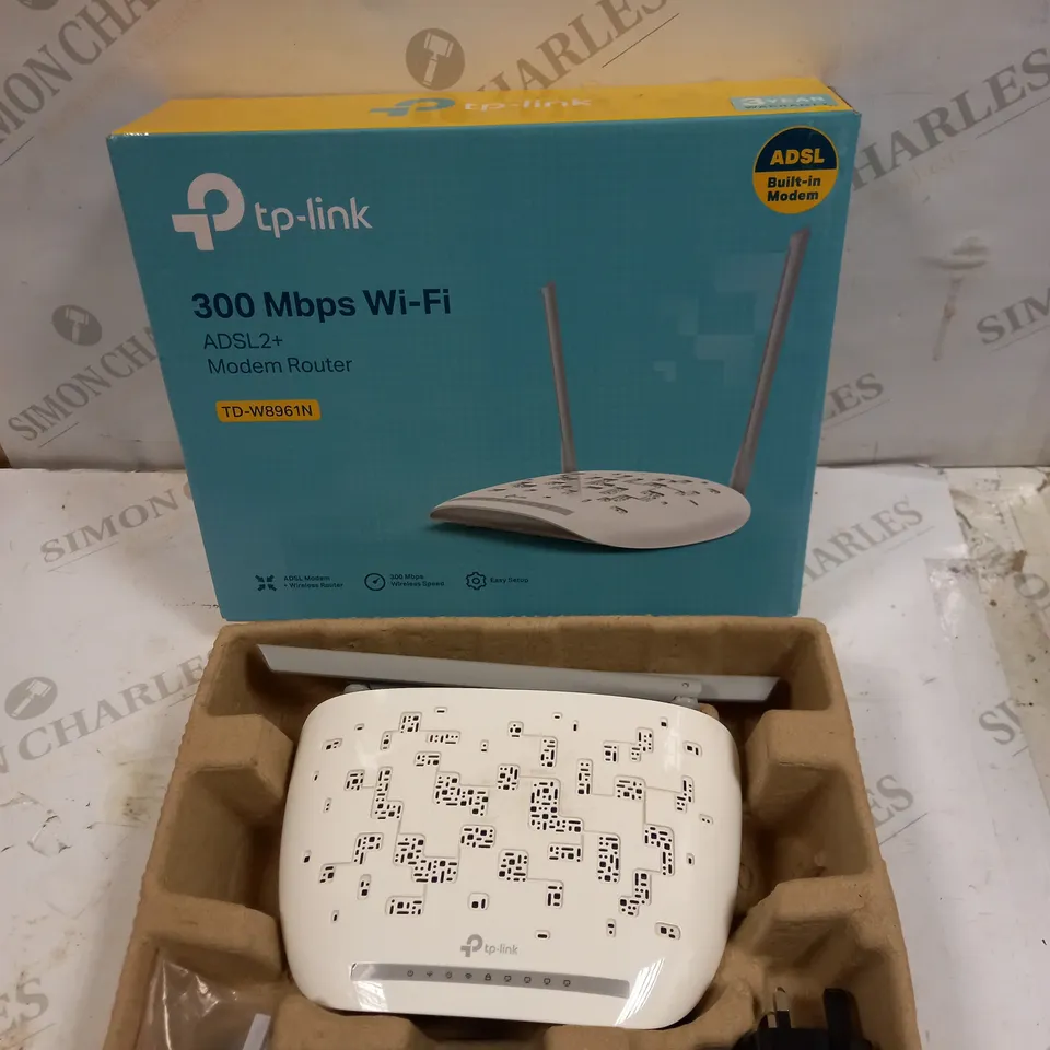 TP-LINK 300 MBPS WI-FI ADSL2+ MODEM ROUTER 