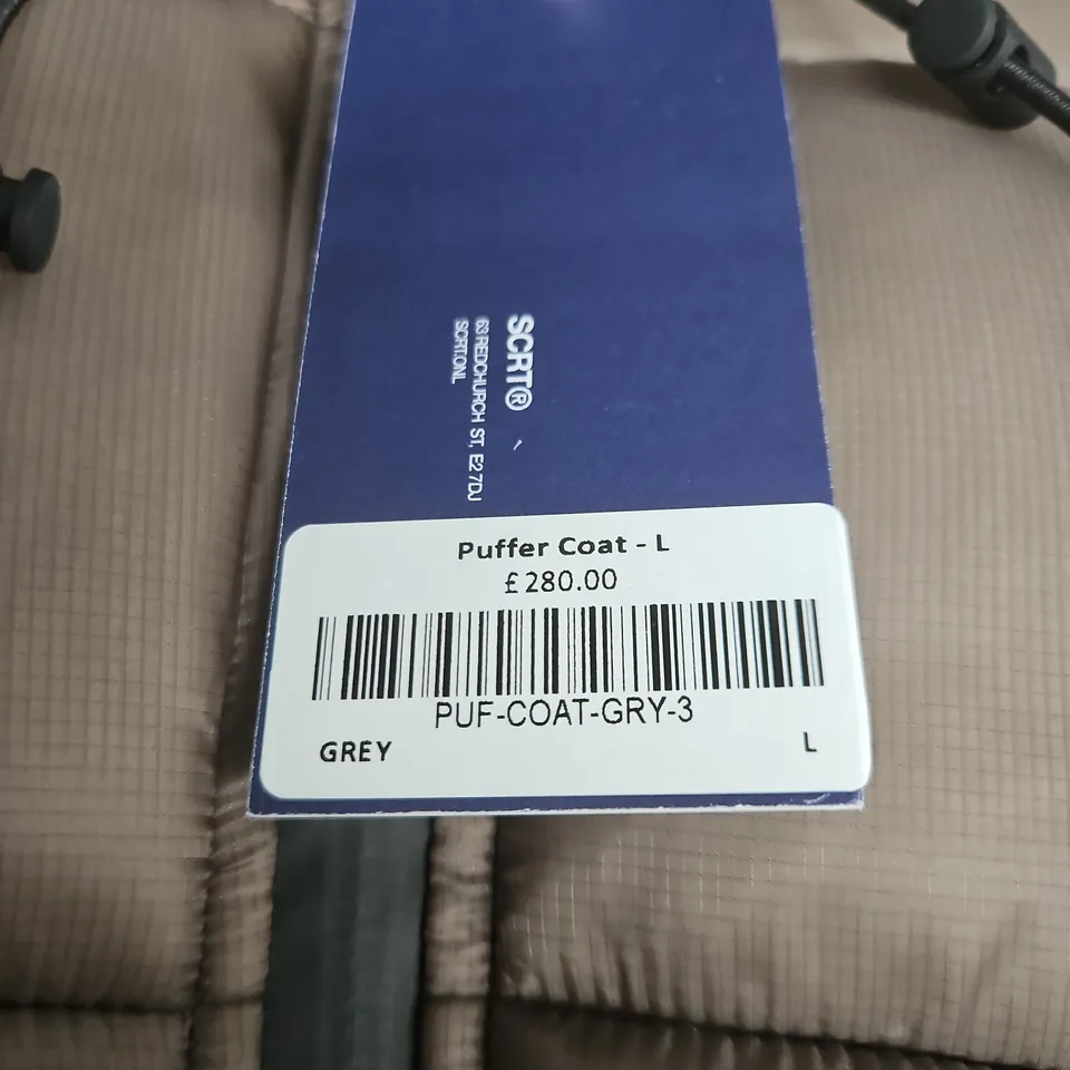 SCRT PUFFER JACKET - LARGE L