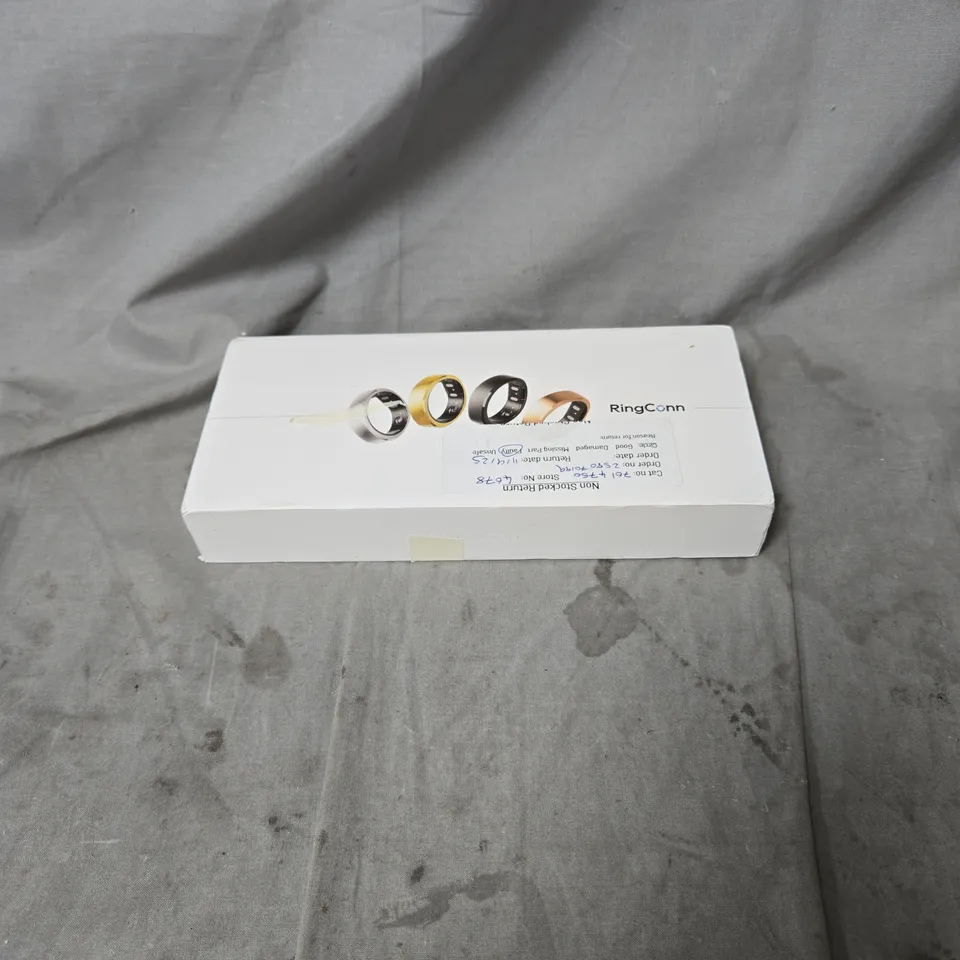 RINGCONN SMART RING SET – CHARGING DOCK & ACCESSORIES. SIZE 12. FAULTY