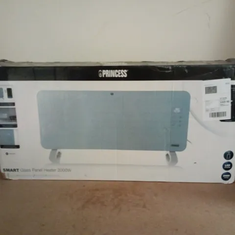 PRINCESS SMART GLASS PANEL HEATER 2000W