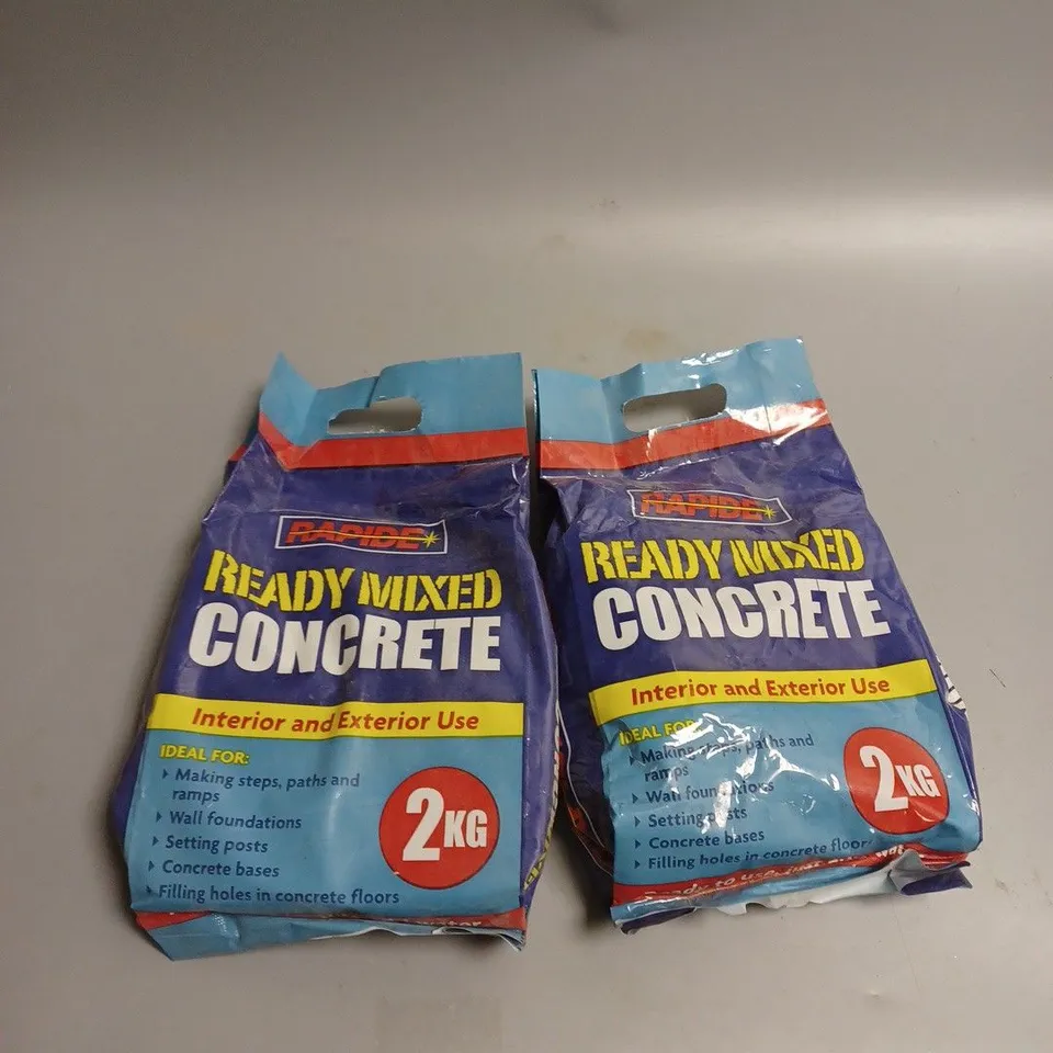 2 X READY MIX CONCRETE 