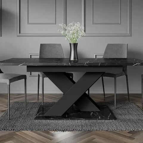 BOXED EXTENDABLE DINING TABLE (2 BOXES)