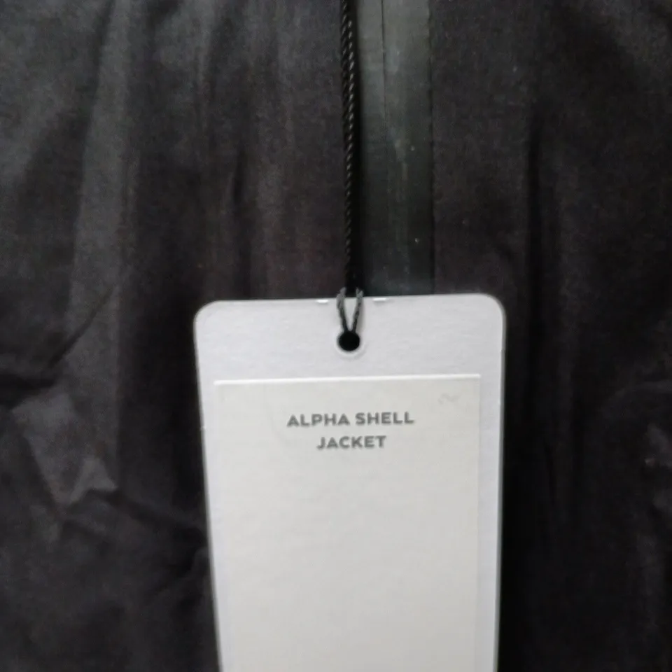 ALO YOGA ALPHA SHELL JACKET – BLACK, SIZE S