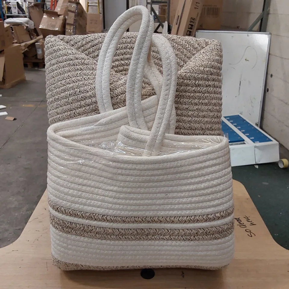 WOVEN LAUNDRY HAMPER (1 ITEM)