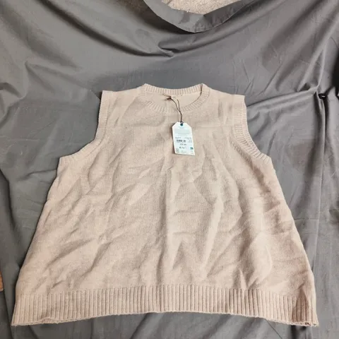 SEA SALT CORNWALL EAST VIEW VEST PARSNIP – MADE WITH MERINO, UK 18