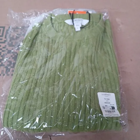 LK BENNETT LIME TK YARA KNIT TOP – WOMEN'S MEDIUM