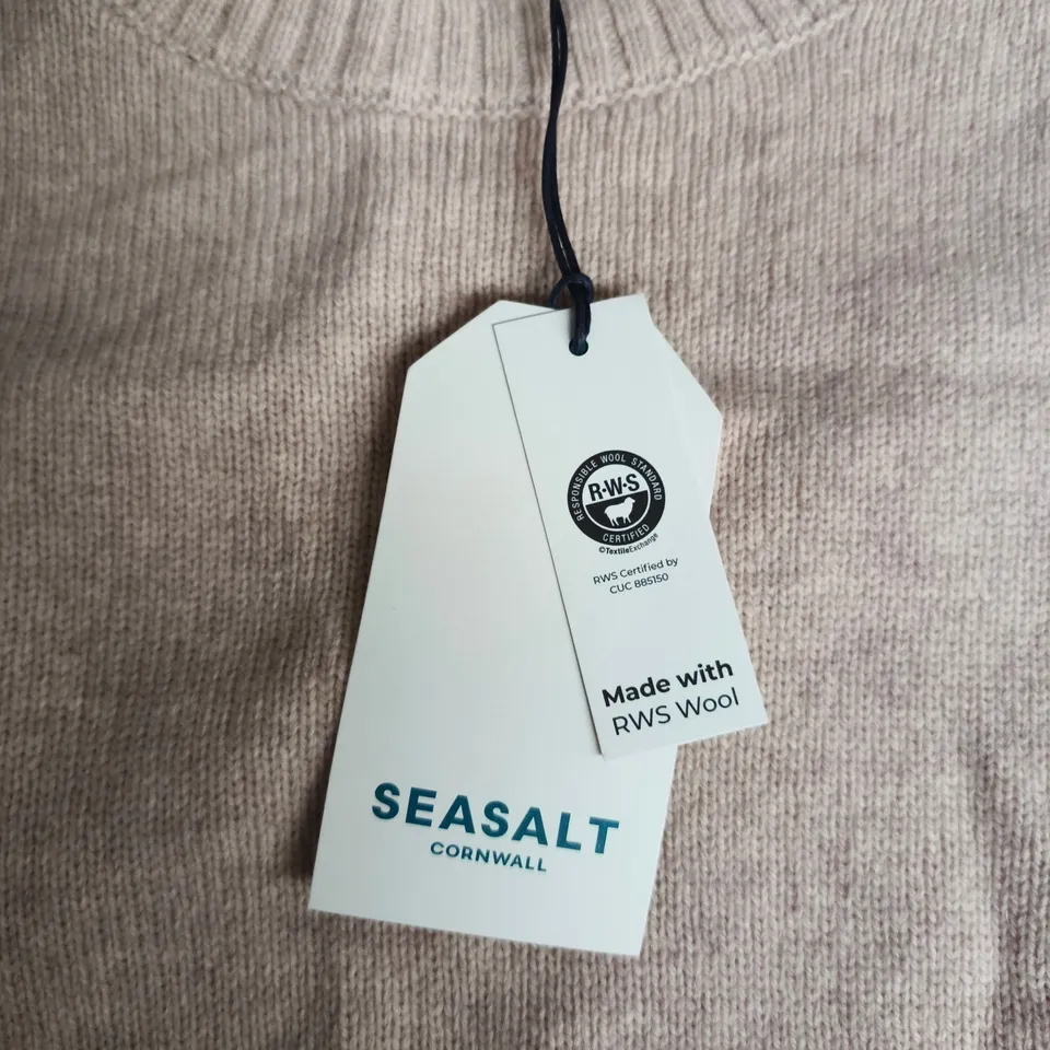 SEA SALT CORNWALL EAST VIEW VEST PARSNIP – MADE WITH MERINO, UK 18