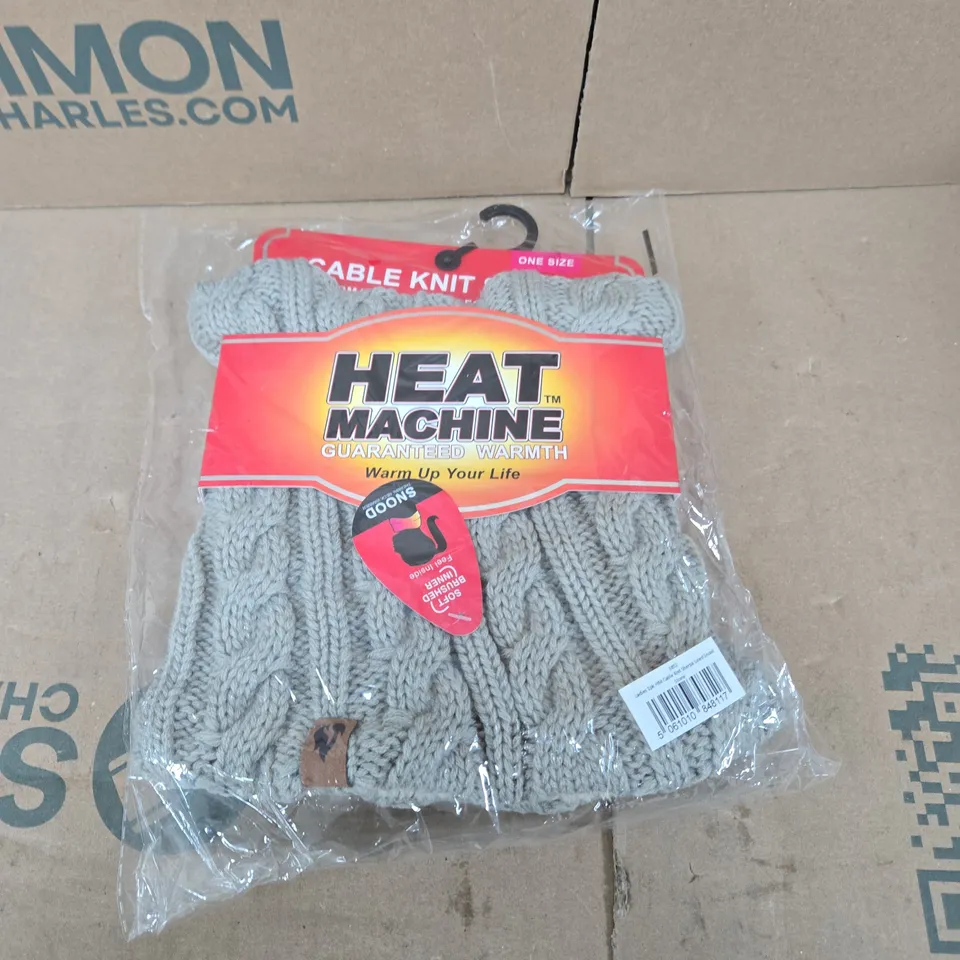 HEAT MACHINE CABLE KNIT SNOOD – ONE SIZE