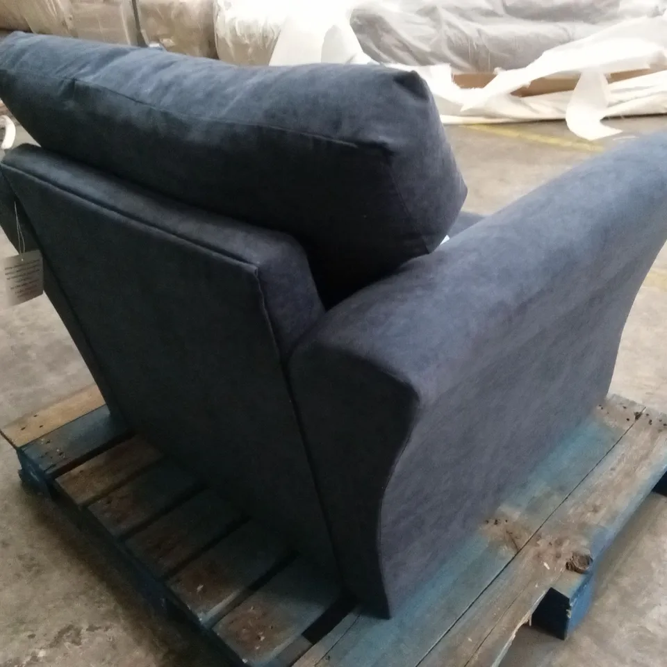 DURY FABRIC ARMCHAIR - BLUE RRP £399