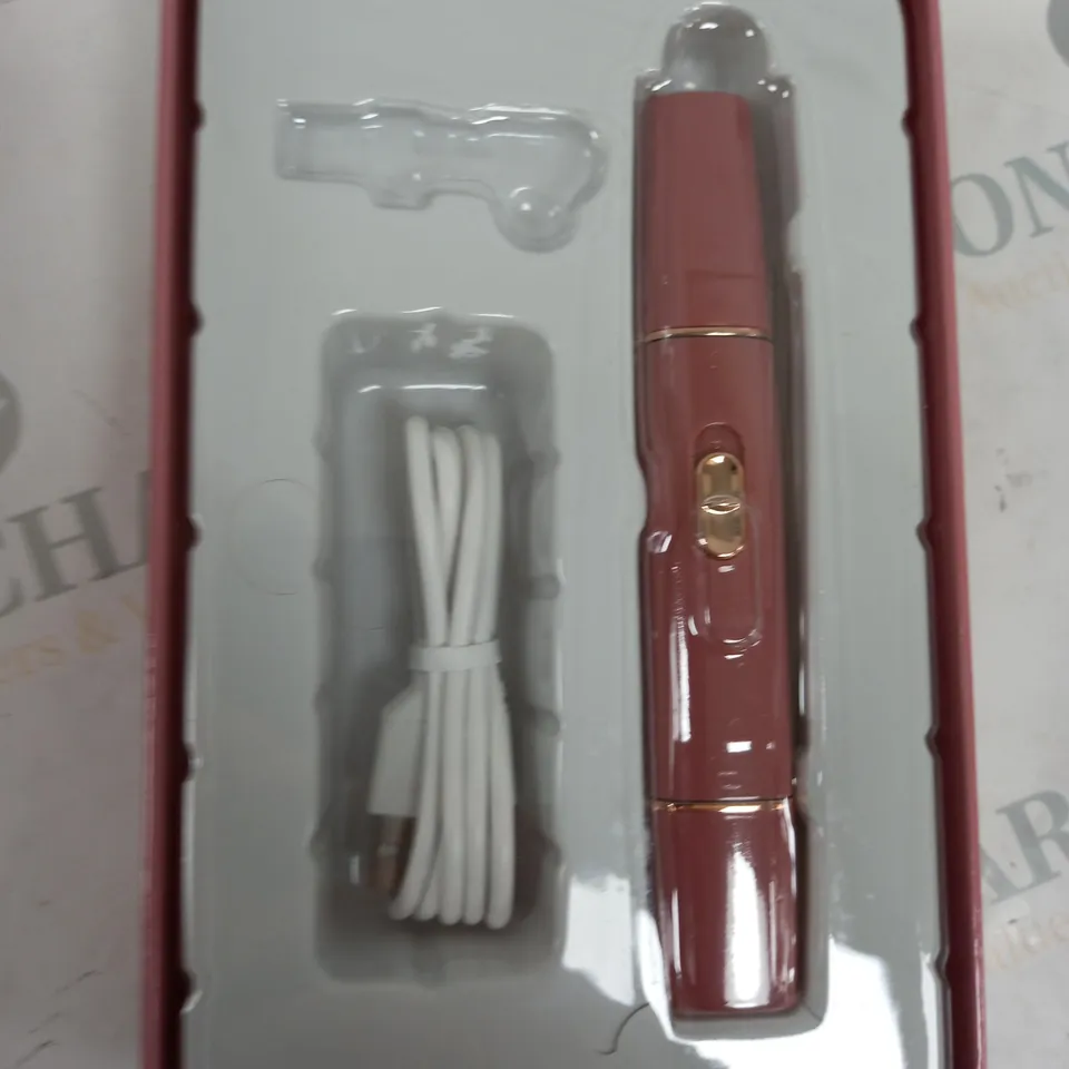BOXED SIMPLY BEAUTY 2 IN 1 SUPER SMOOTH FACE & BROWS HAIR REMOVER, BLUSH