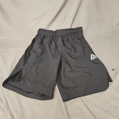 REEBOX ACTIVE SHORTS IN BLACK SIZE S