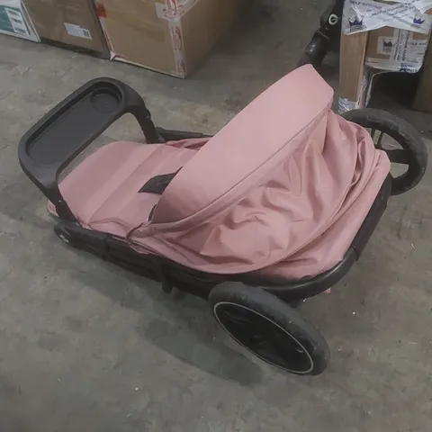 HAUCK SHOP N CARE STROLLER IN DARK PINK 