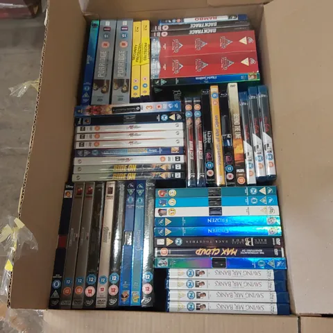 PALLET CONTAINING LARGE QUANTITY OF MIXED CD'S AND DVD'S