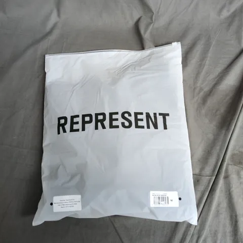 REPRESENT INITIAL BOX SWEATER – COFFEE – UK SIZE M (MEN'S)