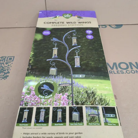 CHAPEL WOOD COMPLETE WILD WINGS FEEDING STATION BIRD FEEDER