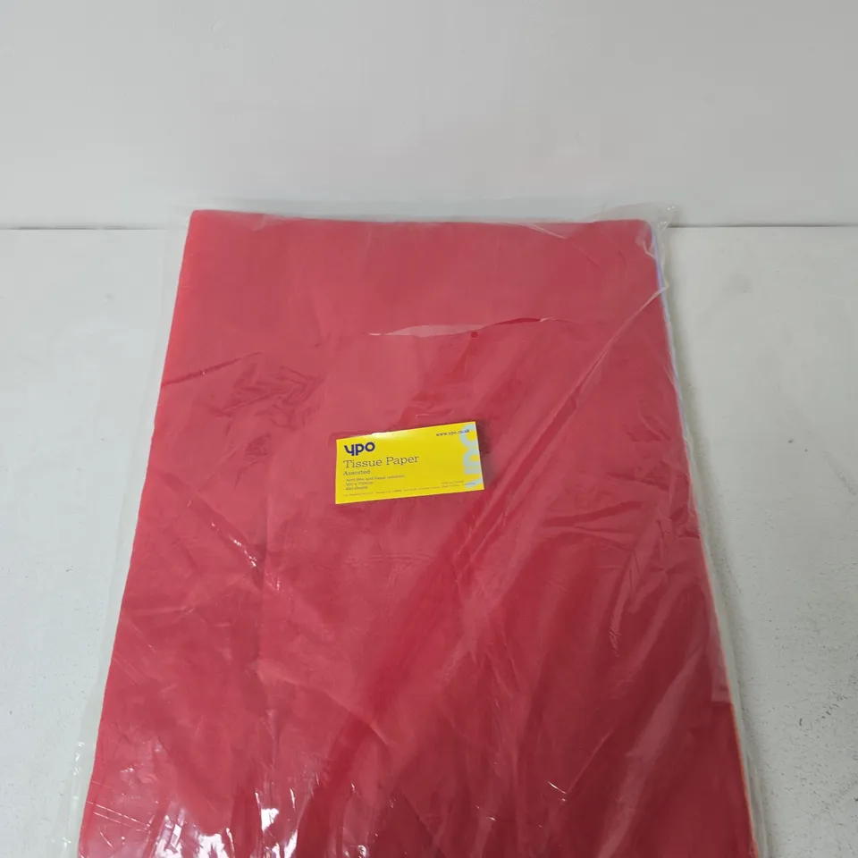 YPO TISSUE PAPER – ASSORTED COLOURS, SEALED PACK