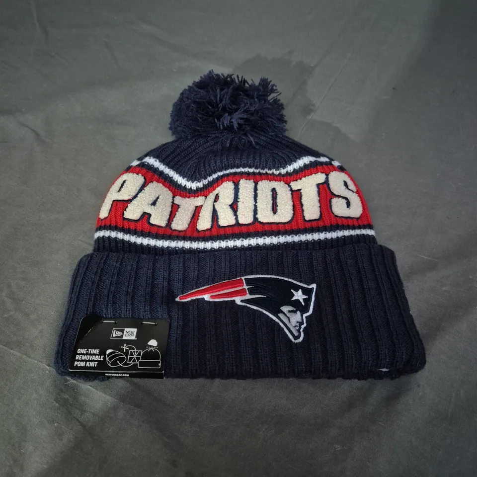 NFL PATRIOTS WOOL BEANIE 