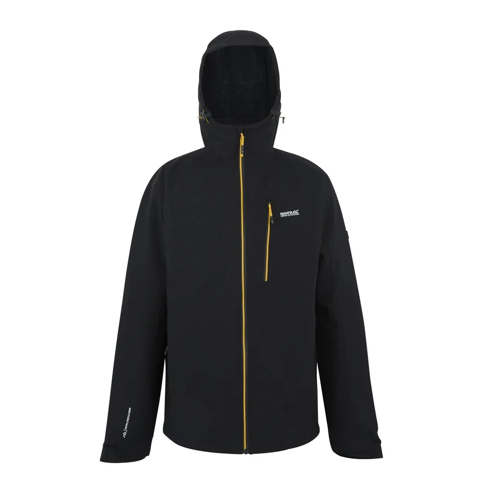 BRAND NEW MEN'S WENTWOOD 3-IN-1 JACKET IN BLACK SIZE UK 4XL