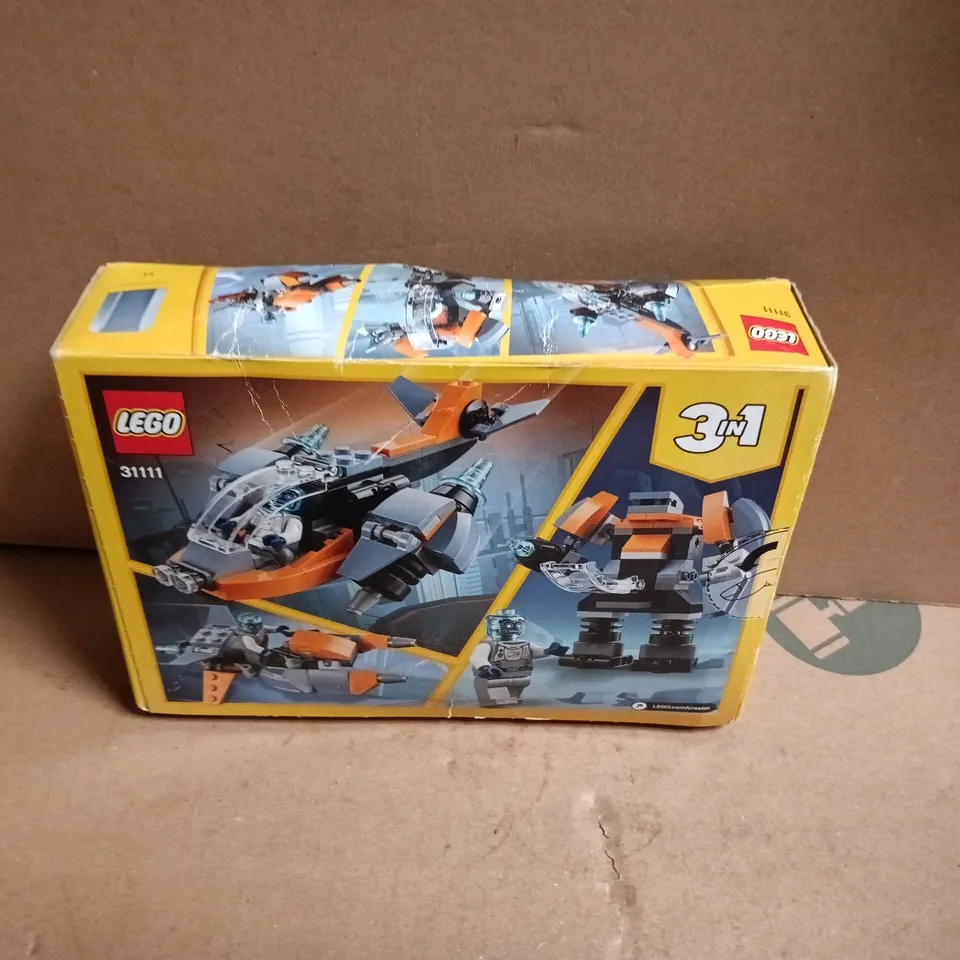LEGO CREATOR 3-IN-1 SET 31111 – ORANGE/GREY AIRCRAFT